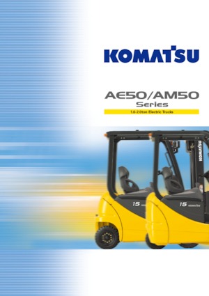 Wózki widłowe elektryczne Komatsu FB15G-12