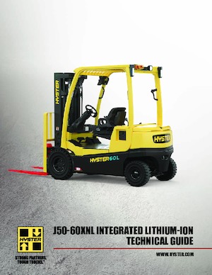 Wózki widłowe elektryczne Hyster J60XNL
