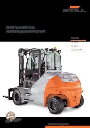 Wózki widłowe elektryczne Still RX 60-80