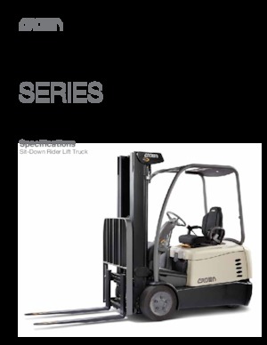 Wózki widłowe elektryczne Crown SC 524X-40