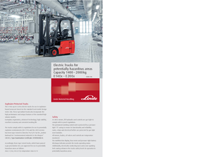Wózki widłowe elektryczne Linde E 20 EX PL