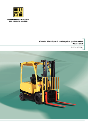 Wózki widłowe elektryczne Hyster J3.0XN