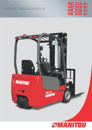 Wózki widłowe elektryczne Manitou ME 318
