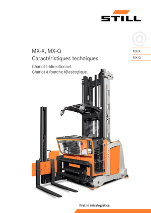 Elektryczne wózki widłowe boczne Still MX-X
