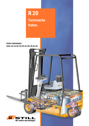Wózki widłowe elektryczne Still R 20-20