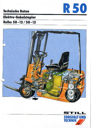 Wózki widłowe elektryczne Still R 50-15