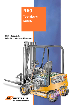 Wózki widłowe elektryczne Still R 60-20 C