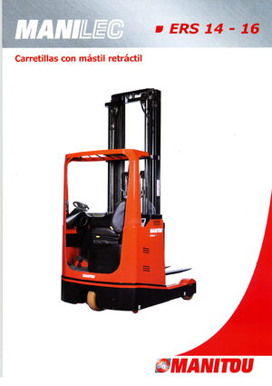 Wózki wysokiego składowania Manitou ERS 14