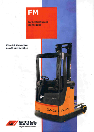 Wózki wysokiego składowania Still FM 14