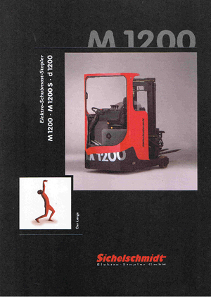 Wózki wysokiego składowania Sichelschmidt M 1214 ASM