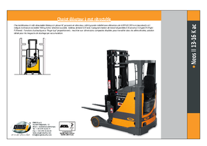 Wózki wysokiego składowania OMG Neos 13 K ac