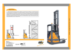 Wózki wysokiego składowania OMG Neos II 16 AC