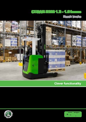 Wózki wysokiego składowania Cesab R 114