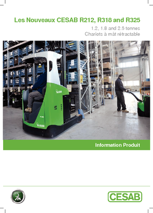 Wózki wysokiego składowania Cesab R 318