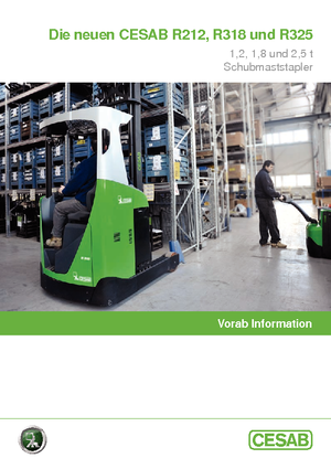 Wózki wysokiego składowania Cesab R 212