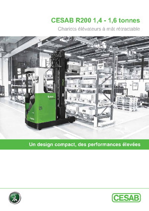 Wózki wysokiego składowania Cesab R 214