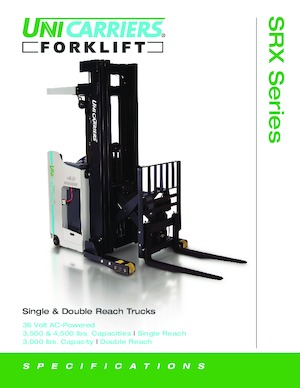 Wózki wysokiego składowania UniCarriers SRX45N