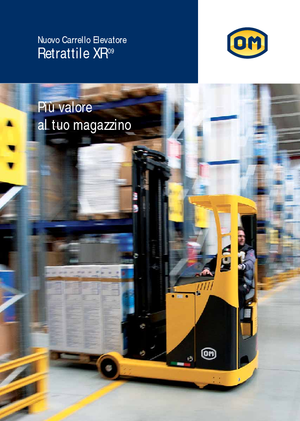 Wózki wysokiego składowania OM XR 14 ac