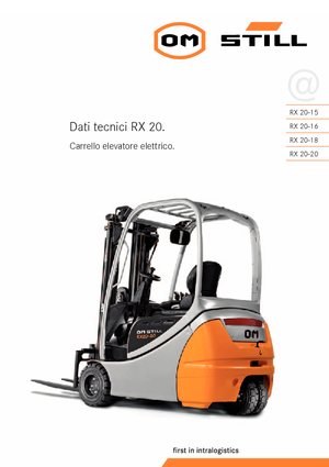 Wózki widłowe elektryczne Still RX 20-20 P