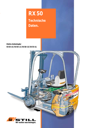 Wózki widłowe elektryczne Still RX 50-10