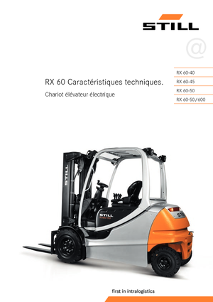 Wózki widłowe elektryczne Still RX 60-50