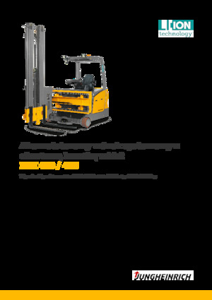 Elektryczne wózki widłowe boczne Jungheinrich EFX 410