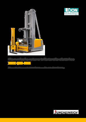 Elektryczne wózki widłowe boczne Jungheinrich EKX 516k