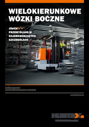 Elektryczne wózki widłowe boczne Hubtex MaxX 30 EL