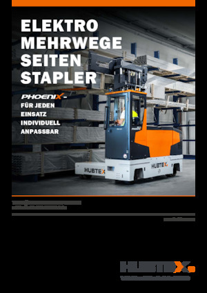 Elektryczne wózki widłowe boczne Hubtex Phoenix