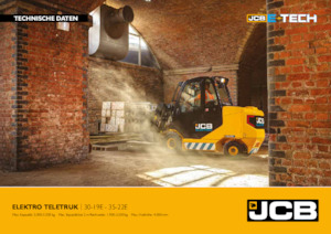 Elektryczne ładowarki teleskopowe JCB TLT 30-19E  