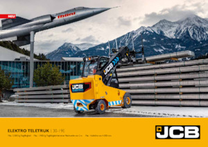 Elektryczne ładowarki teleskopowe JCB 30-19E 
