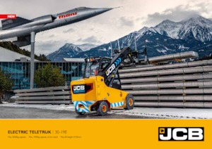 Elektryczne ładowarki teleskopowe JCB 30-19E 