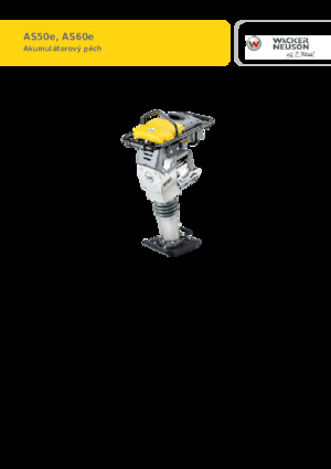 Elektryczne ubijaki wibracyjne Wacker Neuson AS60e 