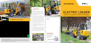 Elektryczne ładowarki kołowe Schäffer 24e