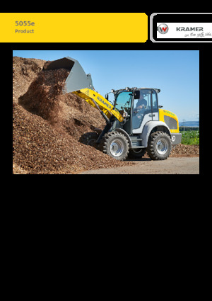 Elektryczne ładowarki kołowe Kramer 5055 e