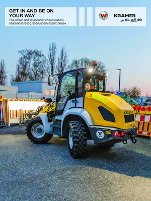 Elektryczne ładowarki kołowe Kramer 5065eL