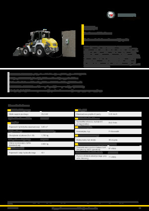 Elektryczne ładowarki kołowe Kramer 5065e