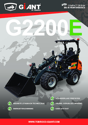 Elektryczne ładowarki kołowe Giant G2200E