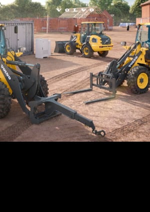 Elektryczne ładowarki kołowe Volvo L20 ELECTRIC