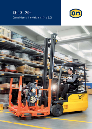 Wózki widłowe elektryczne OM XE 15/3 ac