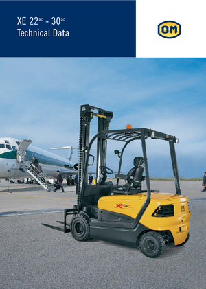 Wózki widłowe elektryczne OM XE 25 L ac