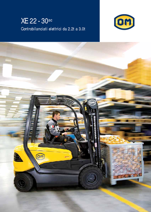 Wózki widłowe elektryczne OM XE 25 L ac