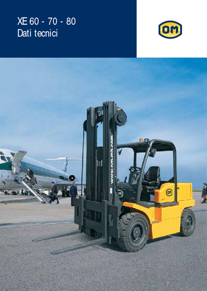 Wózki widłowe elektryczne OM XE 80