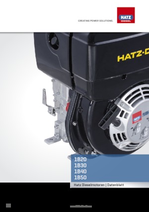 Silniki Hatz 1B30