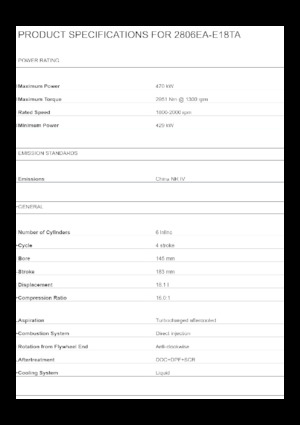 Silniki Perkins 2806EA-E18TA