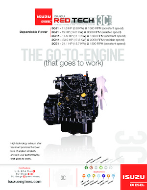 Silniki Isuzu 3CH1