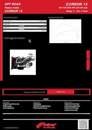 Silniki FPT Industrial Cursor13 (407 kW)