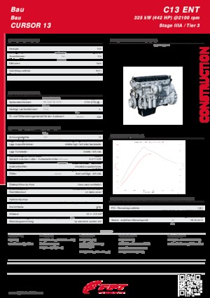 Silniki FPT Industrial Cursor13 ENT (325 kW)