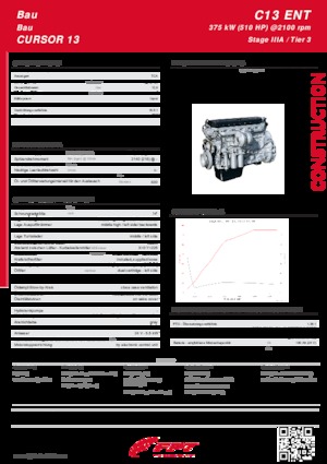 Silniki FPT Industrial Cursor13 ENT (375 kW)