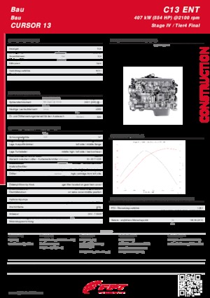 Silniki FPT Industrial Cursor13 ENT (407 kW)